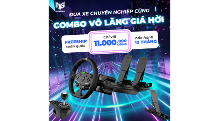 Combo Vô Lăng Đua Xe - Chất Lượng Đỉnh Cao, Giá Siêu Hời