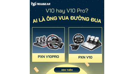So Sánh PXN V10 vs PXN V10 Pro: Vô Lăng Nào Đáng Mua Nhất 2025?